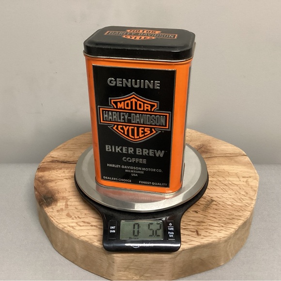 🟠 Vintage Harley-Davidson Motorcycles Tin - Biker Brew Coffee - Collectible - Picture 14 of 15